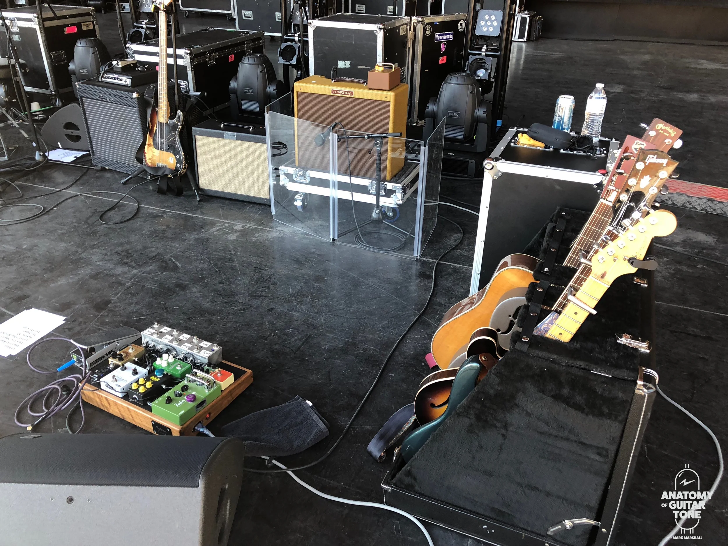 My rig at a festival in 2018 using a 28watt Victoria 35115