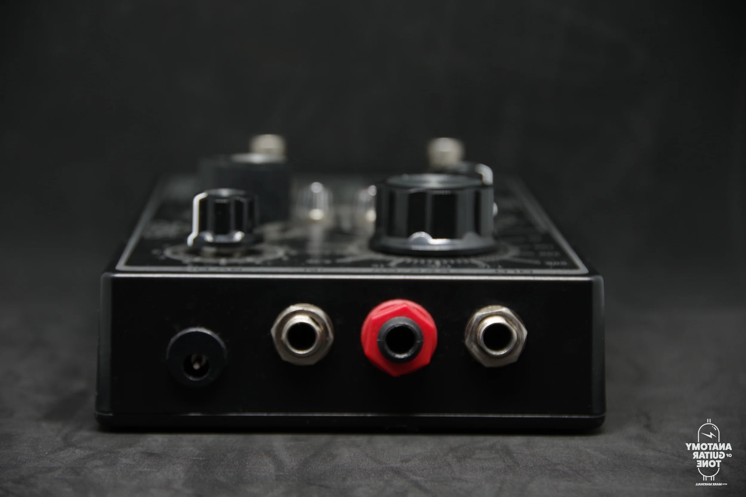 Exoression pedal jack on the Evil Filter