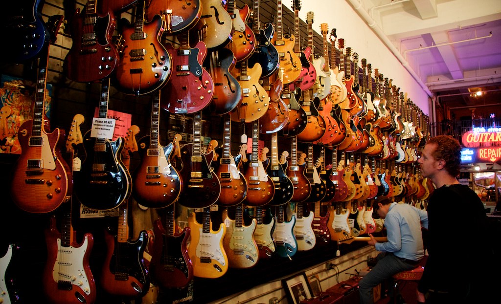 30th Street Guitars in Manhattan
