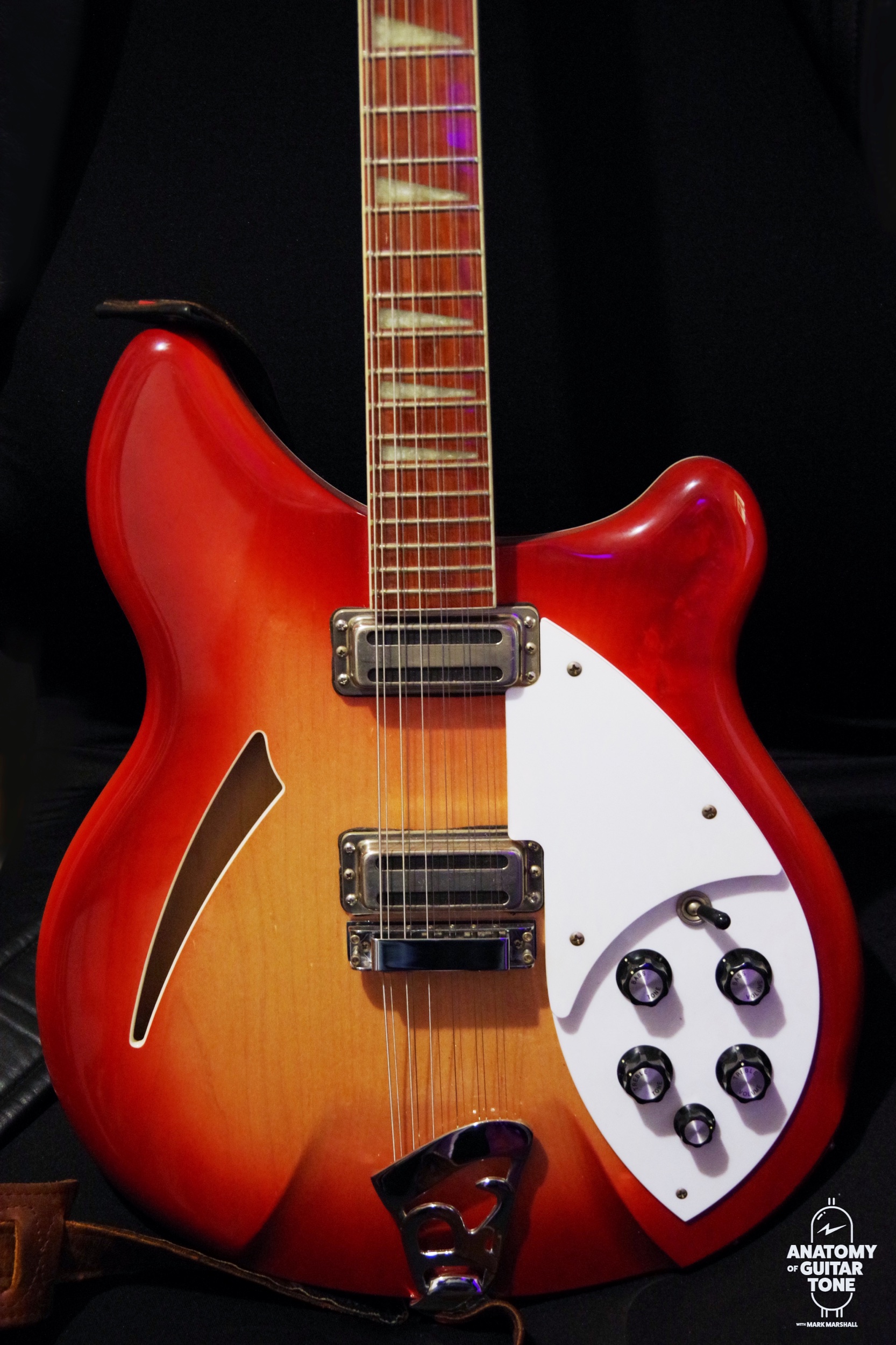 2001 Rickenbacker 360/12 with Gemini Toaster pickups and vintage wiring