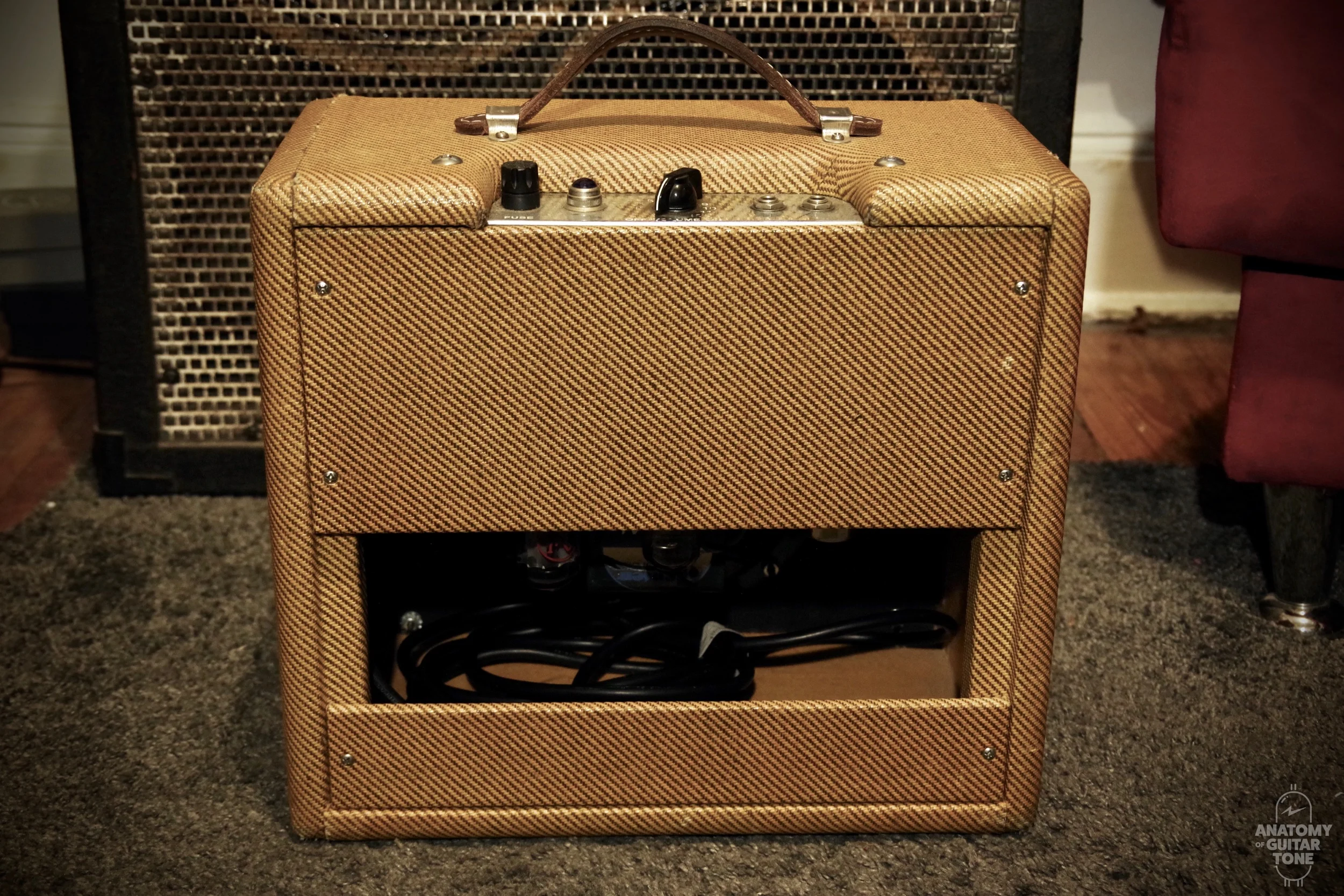 An open back cab