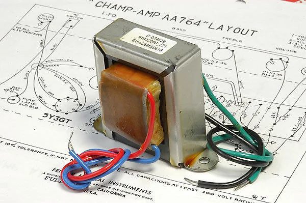 And output transformer for a Fender amp
