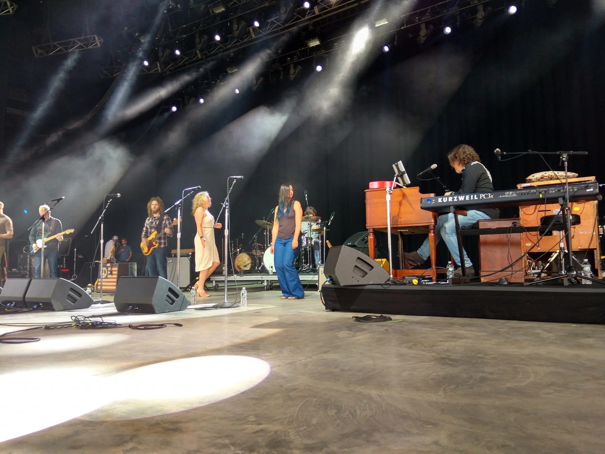 Playing Mountain Jam 2019 on a large stage using a 40-watt amp
