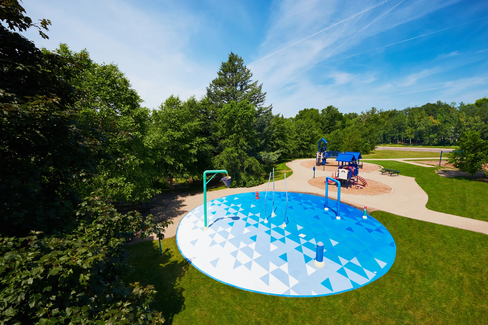 Trailhead Park Splash Pad, Winter Haven, FL — Life Floor