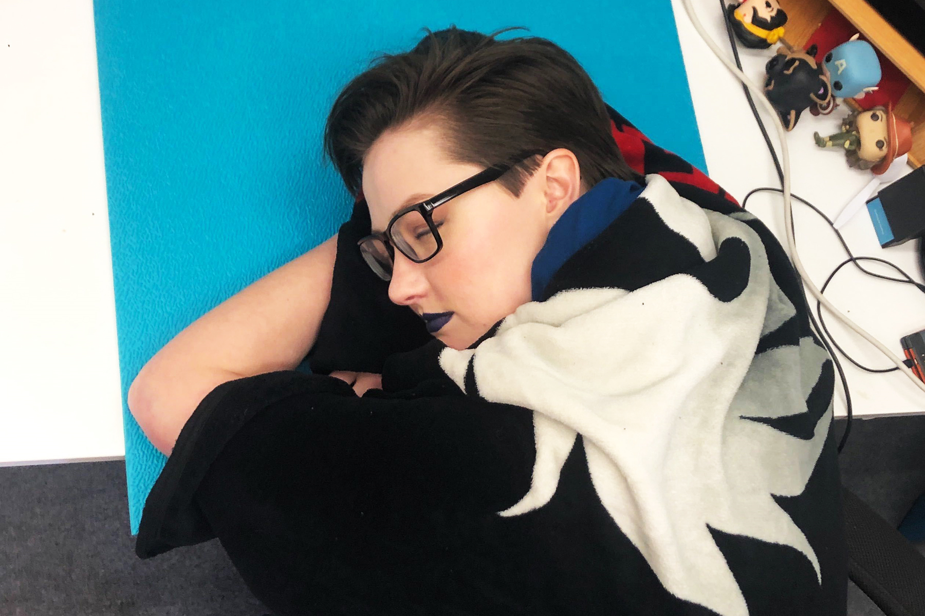 Blanket not included