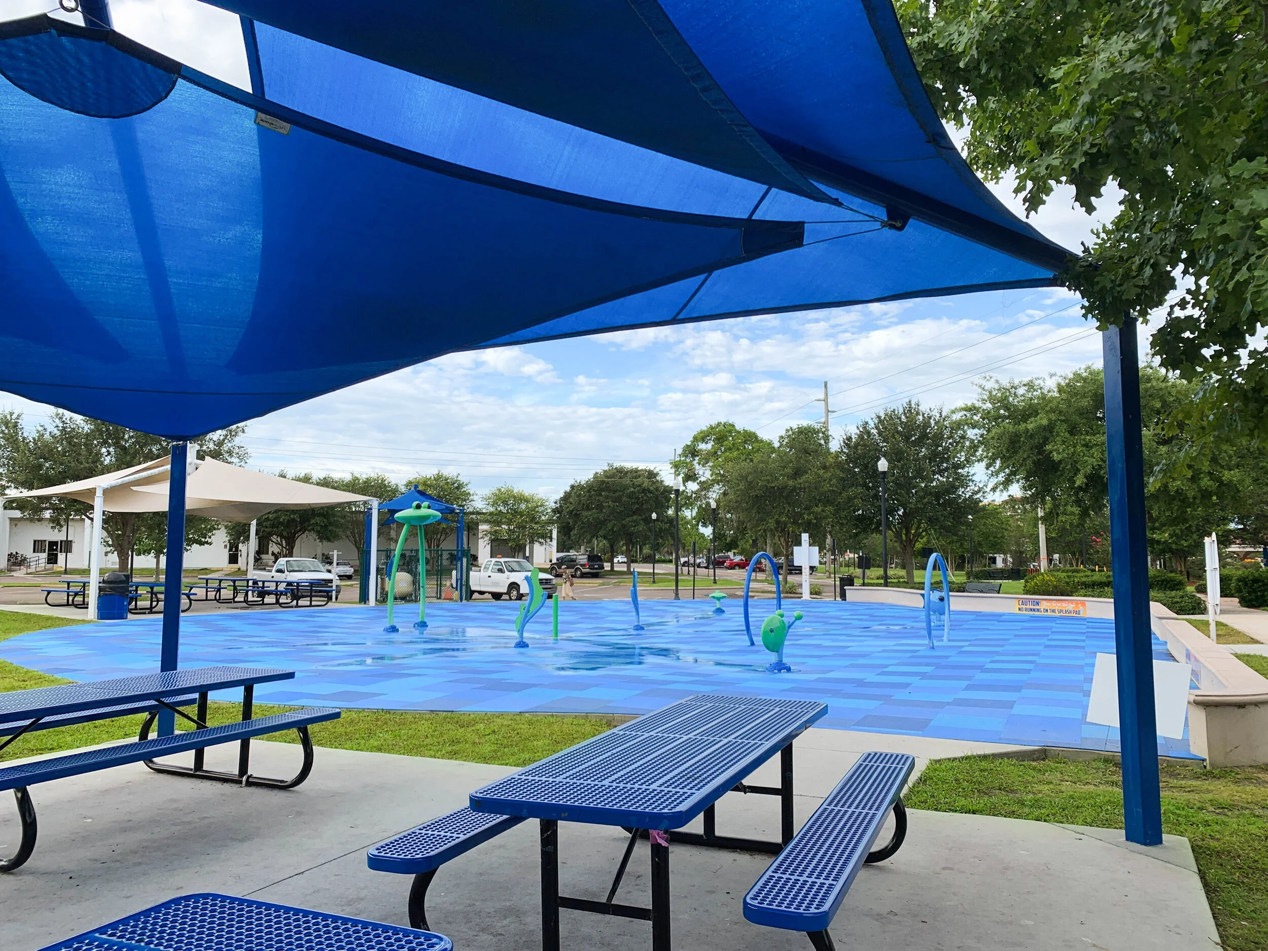 Trailhead Park Splash Pad, Winter Haven, FL — Life Floor