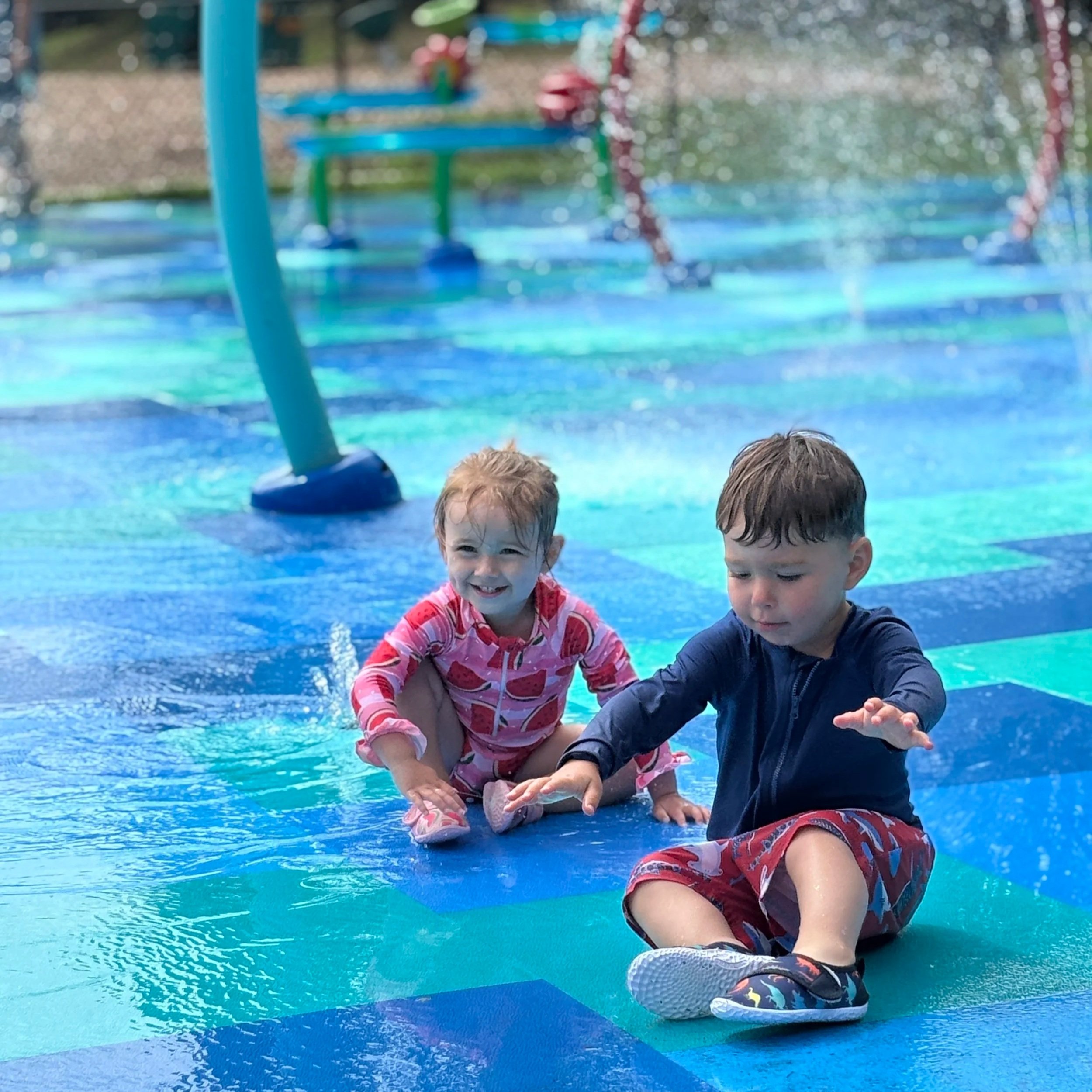 Lake Mohegan Splash Pad