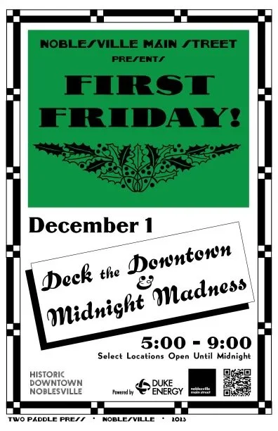 First Friday: Deck the Downtown/Midnight Madness
