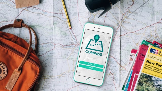 Compass Travel App Design