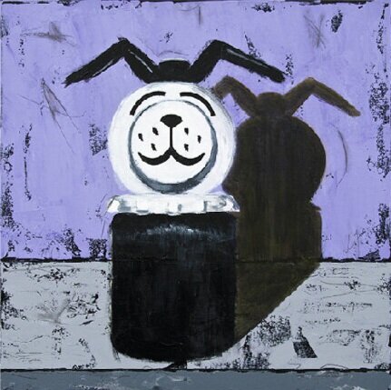 Vintage Little People Lucky Print