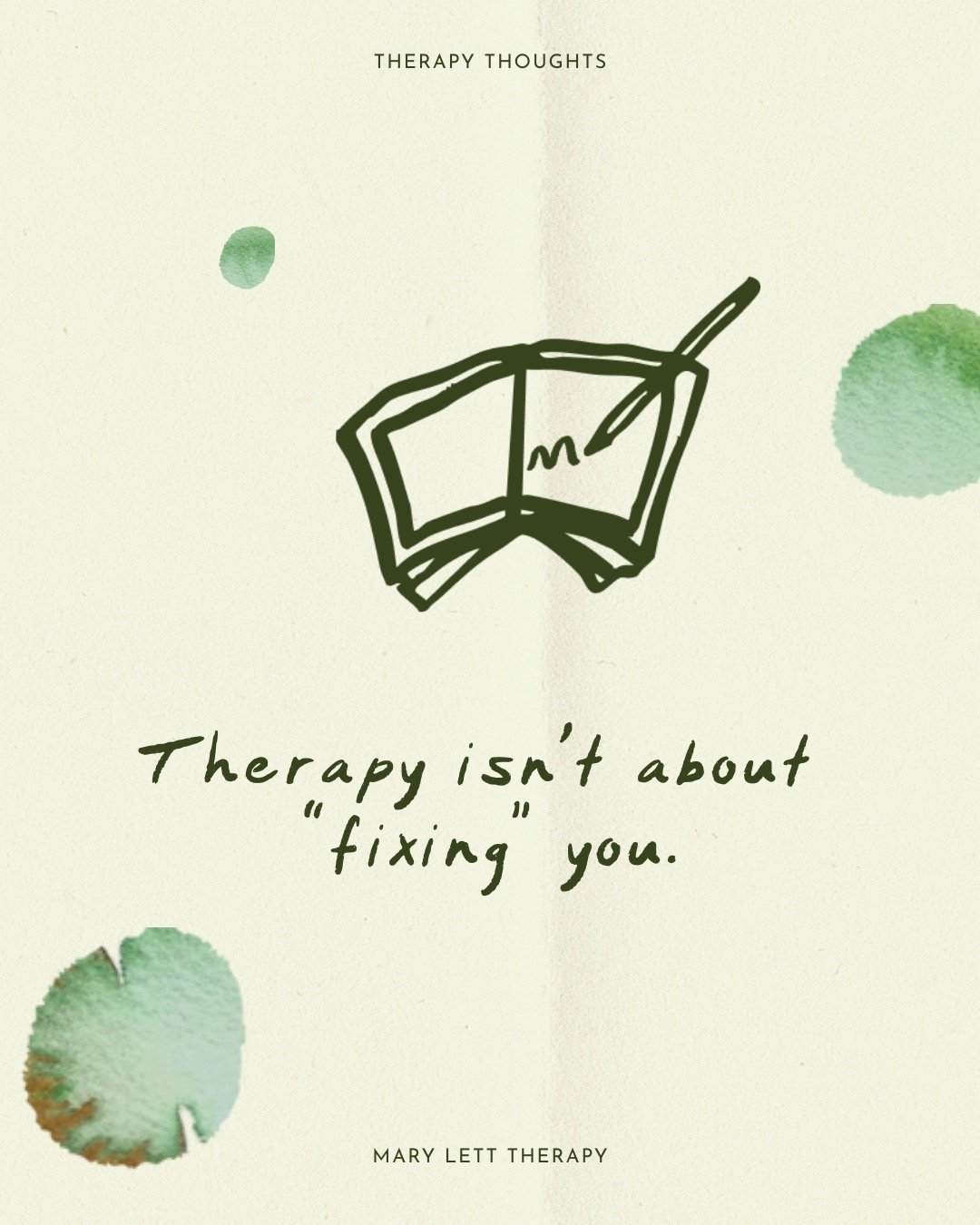 Therapy isn&rsquo;t about fixing you.

It&rsquo;s about making space for the parts of you that had to adapt.
The ones that kept you safe.
The ones that might be ready for something new.

You&rsquo;re not broken.
You&rsquo;re becoming.

🛋 In-person t
