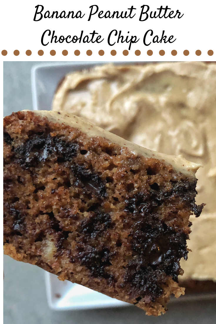 Banana Peanut Butter Chocolate Chip Cake Cameron Rogers