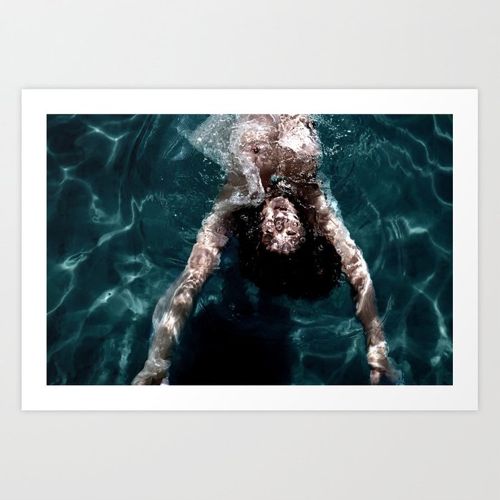 Natural water art print - Choose size here