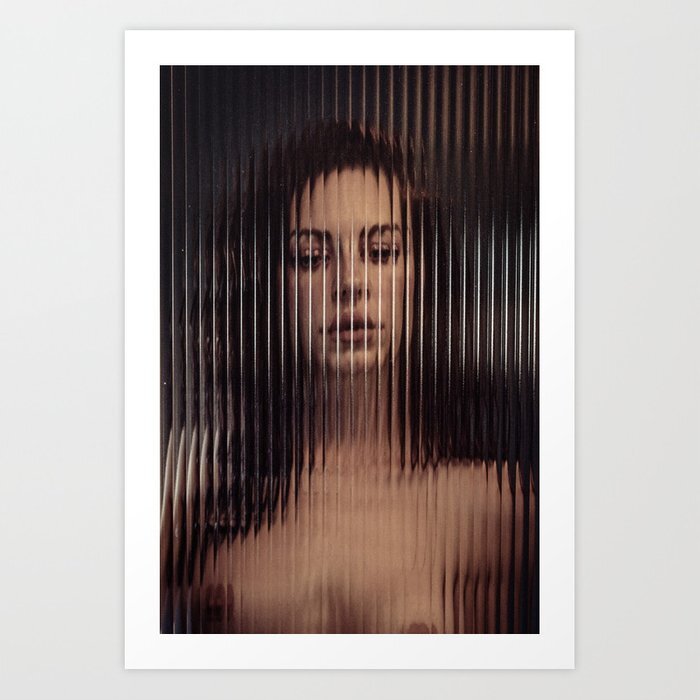 Distortion of beauty art print - Choose size here
