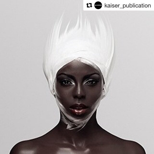BLACK SWAN 🦢 #Repost @kaiser_publication
・・・
Recently the world embraced the worldwide movement #backlivesmatter bringing more attention on values like respect, brotherhood and human rights. KAISER wants to support this world-wide awakened toward th