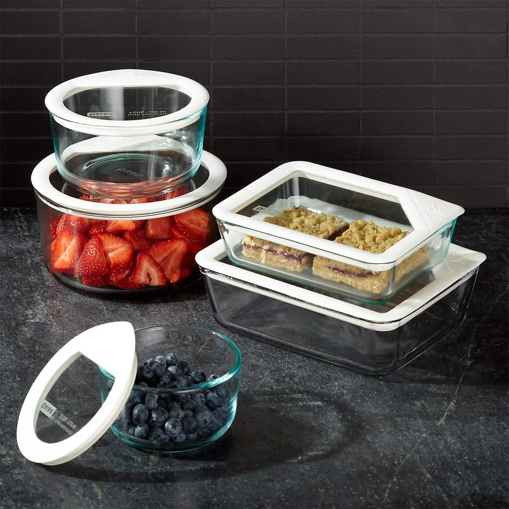 Pyrex Ultimate 10 Piece Glass Food Storage