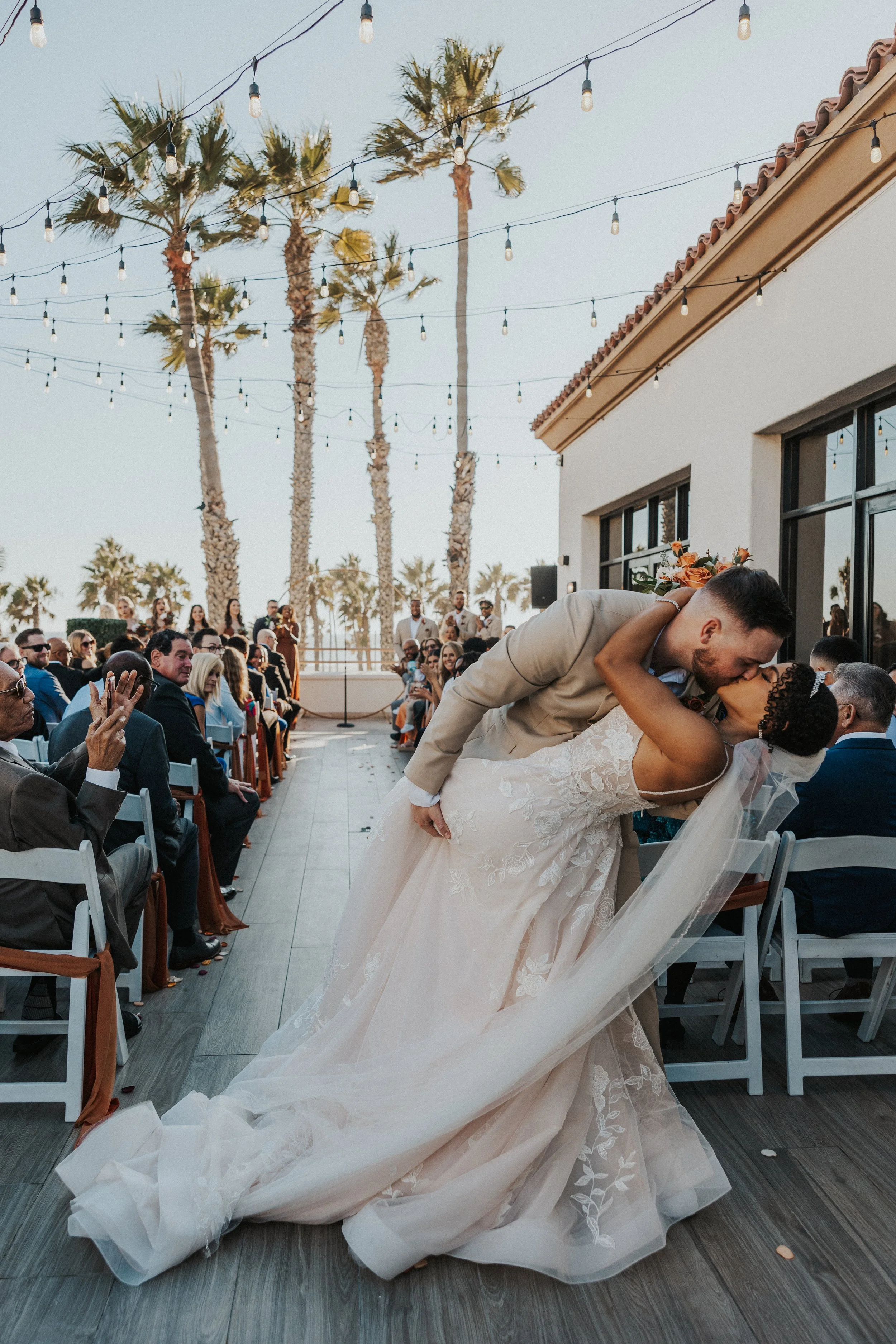 A Wedding at the Waterfront Beach Resort in Huntington Beach 