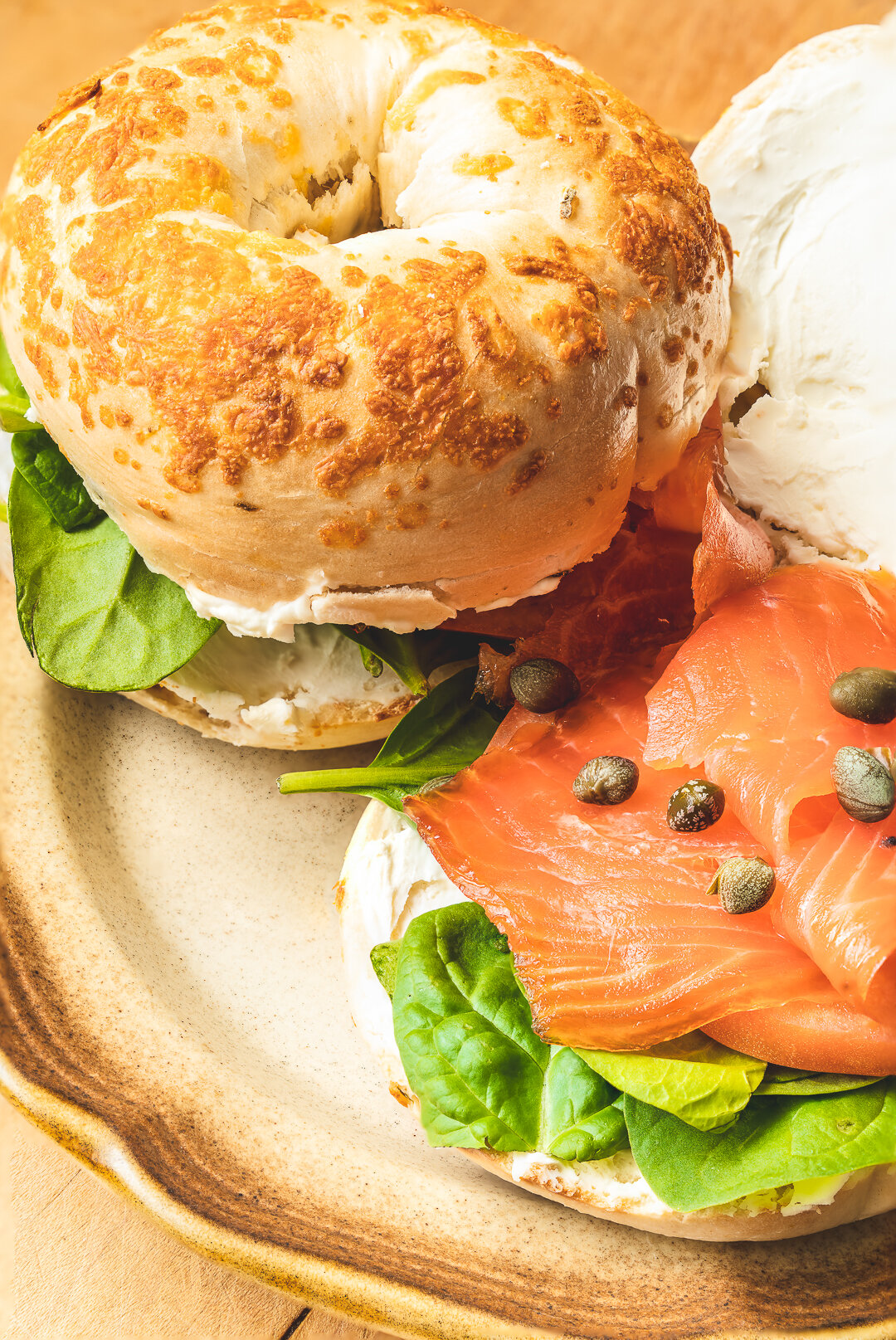 Bagel with Smoked Salmon