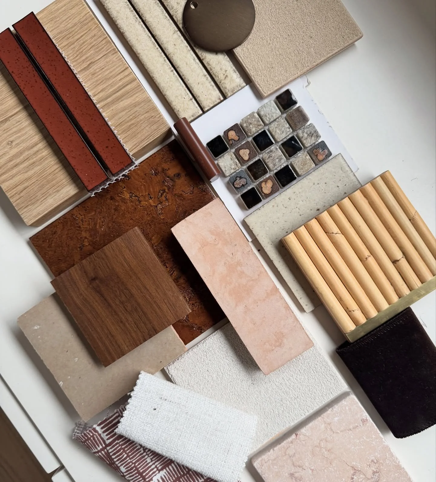 Rooted in land ~ clay, cork, handmade tiles and timber to mirror nature&rsquo;s raw beauty. Uneven textures keep it organic, while earthy tones inspired by soil, sand and sunsets layer in warmth and depth. 
Effortless, grounded, and totally in tune w