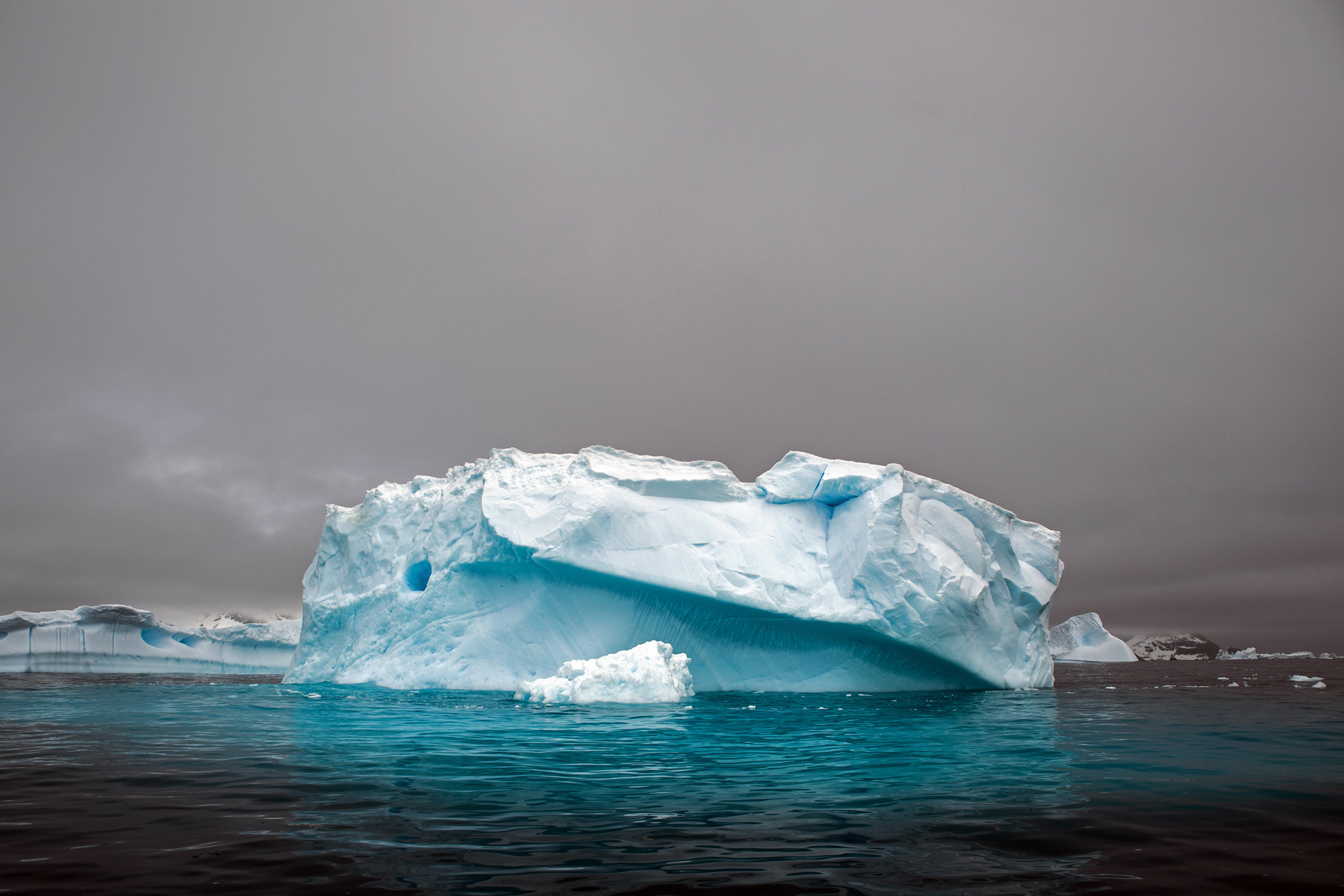 An iceberg in Cierva Cove, Antarctica