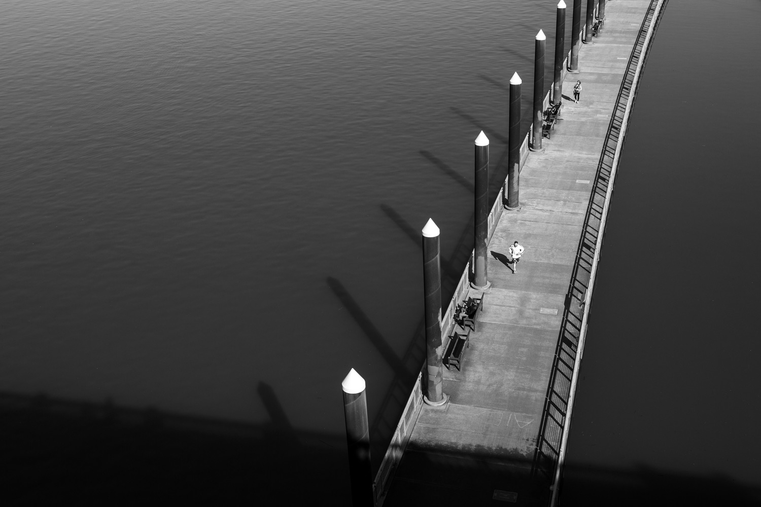 The Eastbank Esplanade in Portland, Oregon