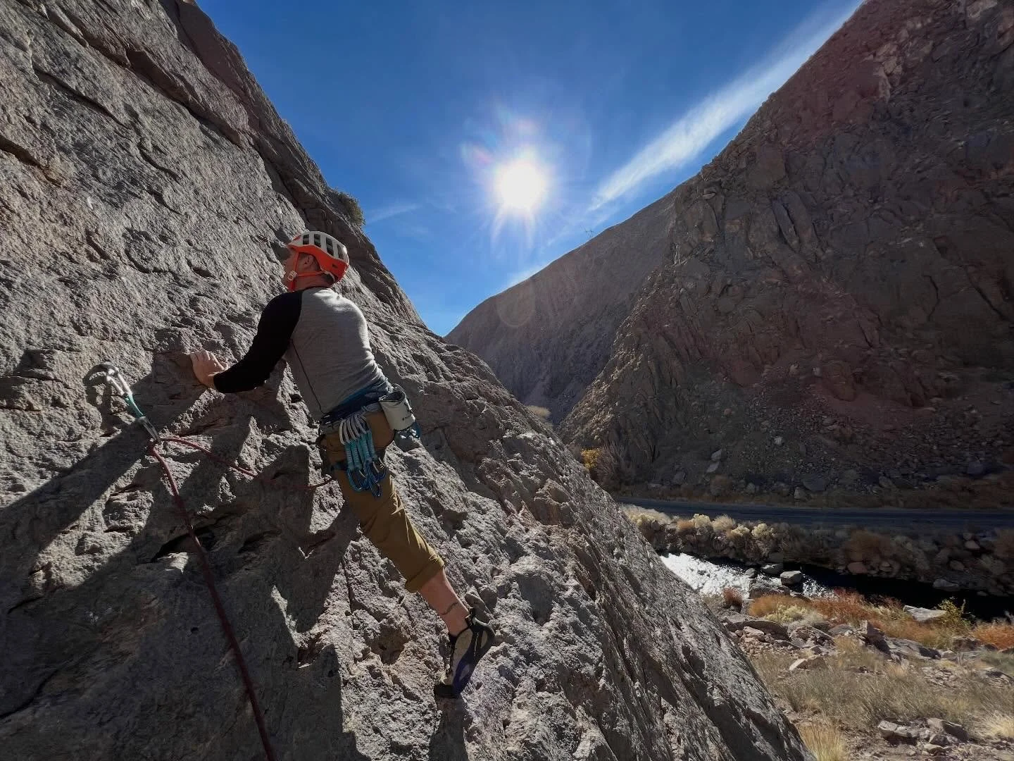 It might be a slow start to winter across the West, but here in the Eastern Sierra conditions are just about perfect for rock climbing while we wait for the snow to fall. Come climbing in the Owen&rsquo;s River Gorge, Pine Creek Canyon, Alabama Hills