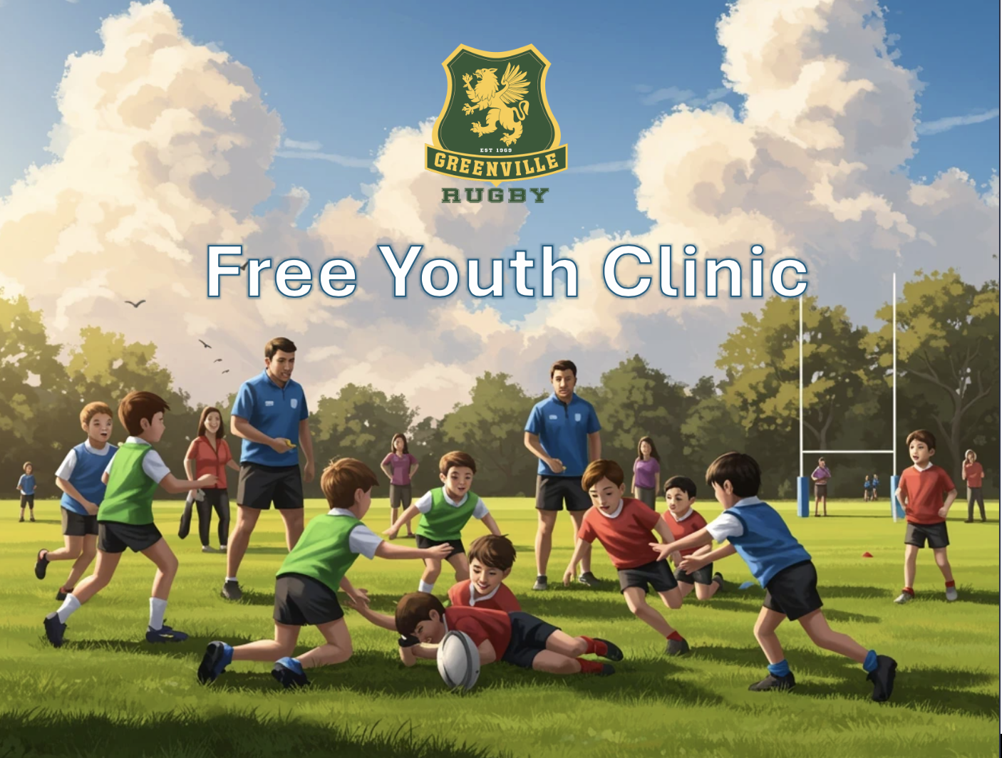 Greenville Griffins Youth Rugby Clinic – FREE Event!