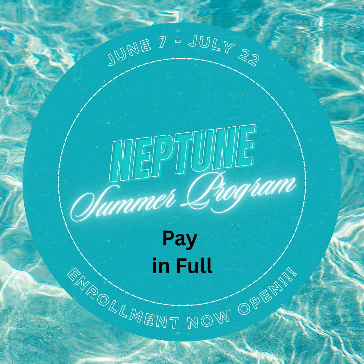 Summer Program 2026 (Pay in Full Option)