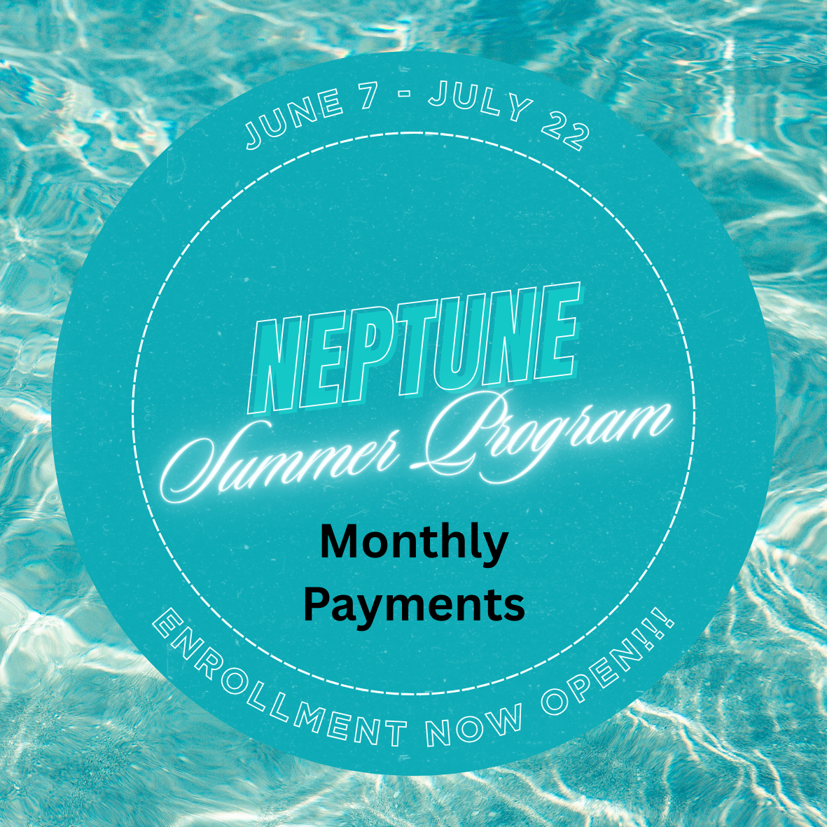 Summer Program 2026 (Monthly Payments Option)