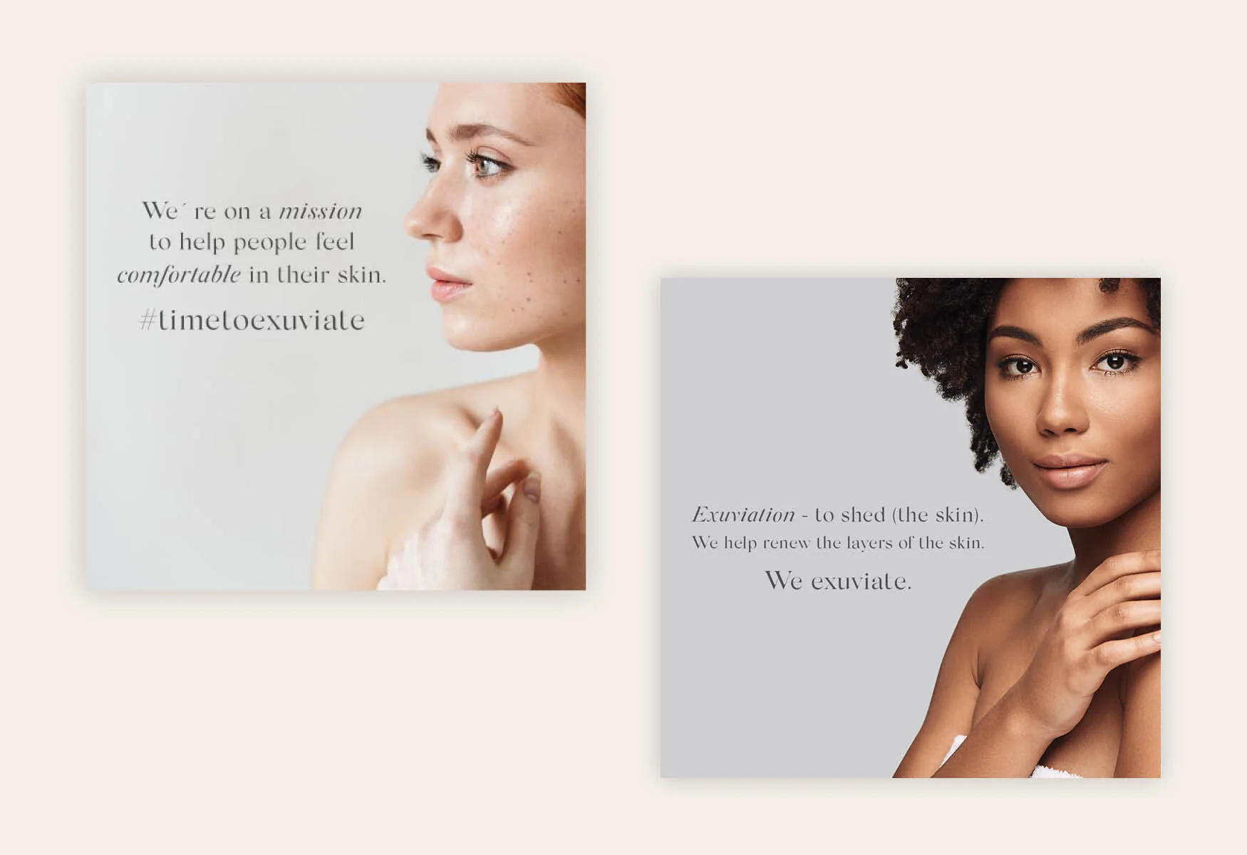 Bild till sociala medier (Exuviance Professional)