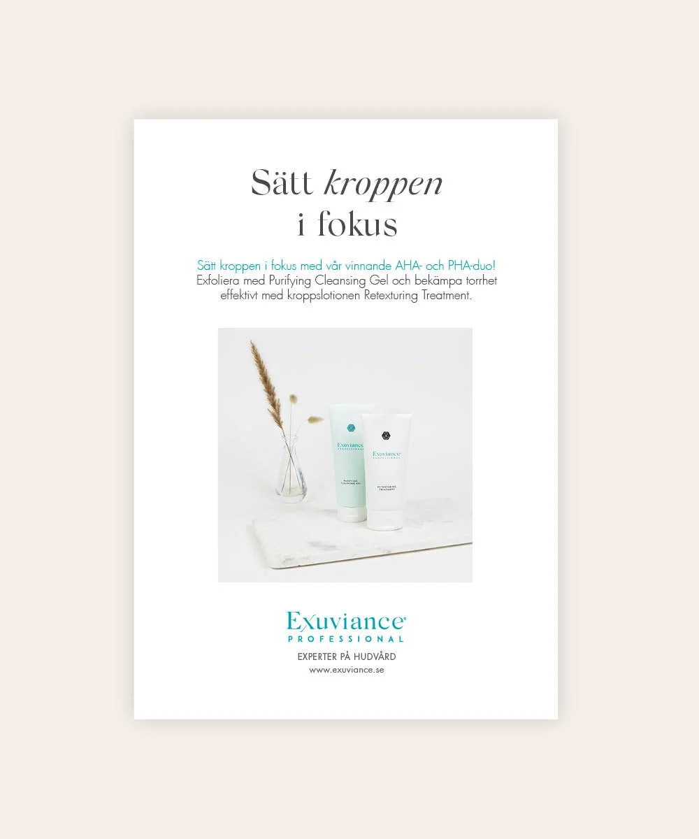 A4 till återförsäljare  - Sätt kroppen i fokus