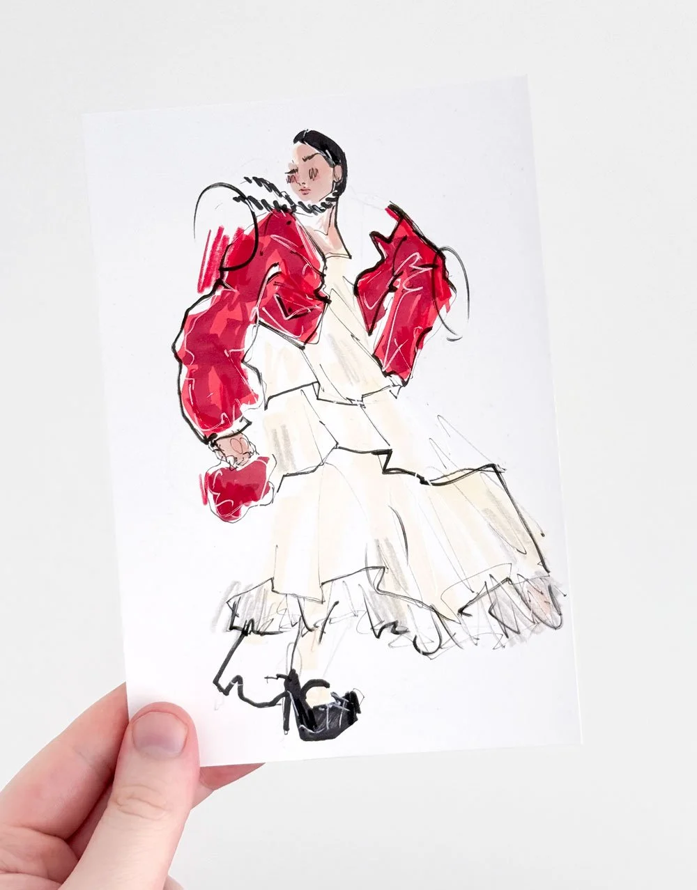 Live Event Fashion Illustration