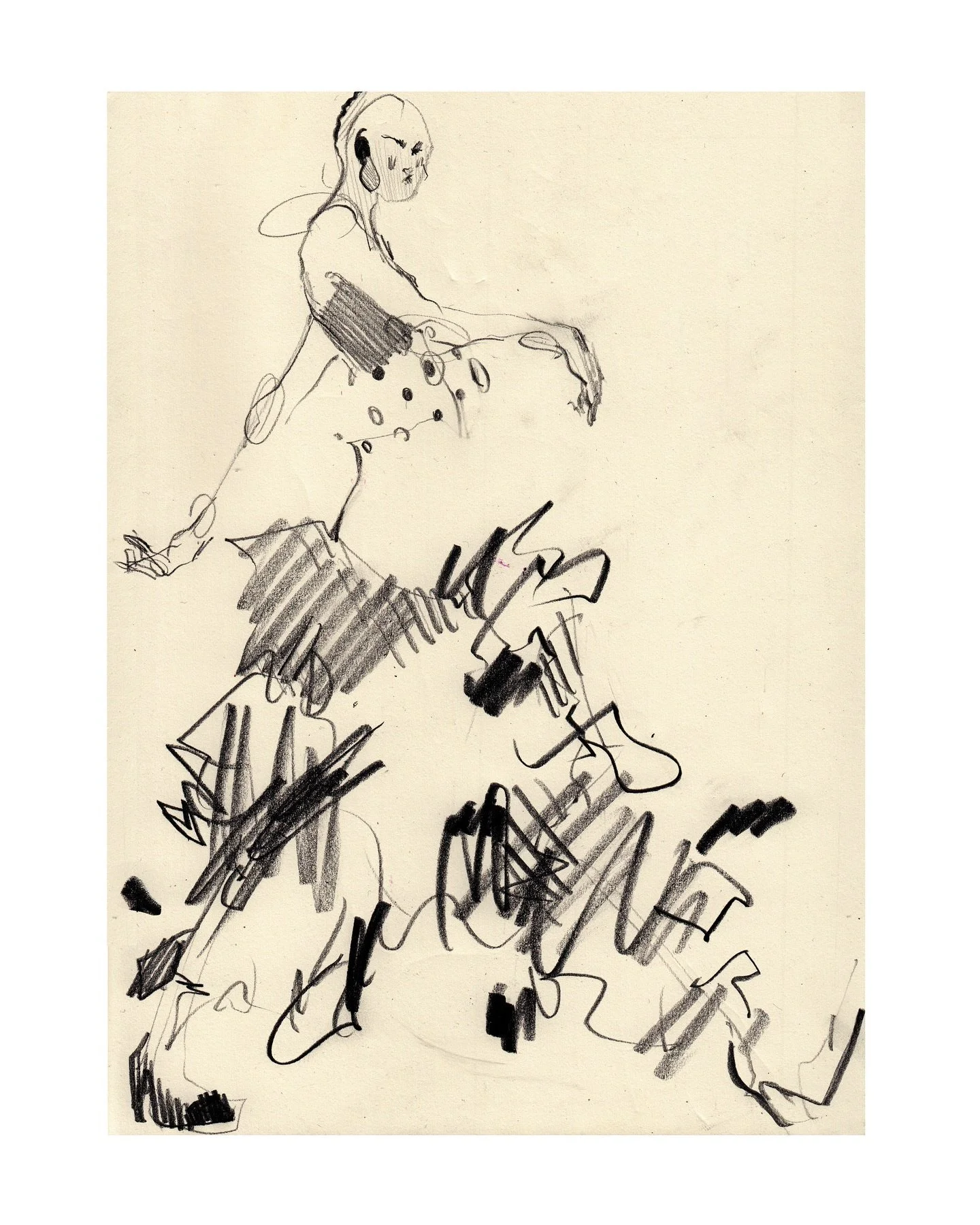 Did someone say Wordle for Fashion Illustrators? 

I thought of it this morning and now it&rsquo;s my entire personality for the day. 

Basically each day on the @fashionillustratormasterclass site they&rsquo;ll be a new runway look, so it&rsquo;ll b