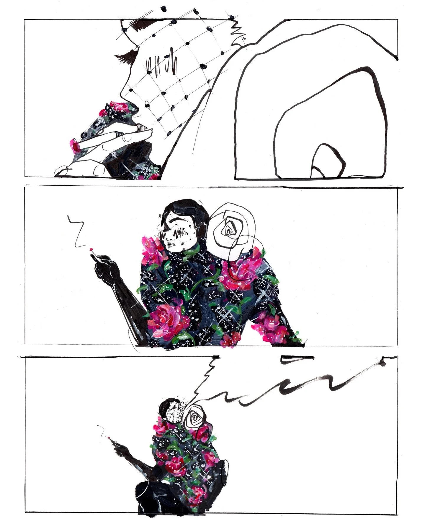 A lil fashionable break in some @richardquinn SS23

I used to create comics when I was younger and self publish them, 13 year old me would use his paper round money to get them printed and trek to london to sell them at the Excel Centre

Might surpri