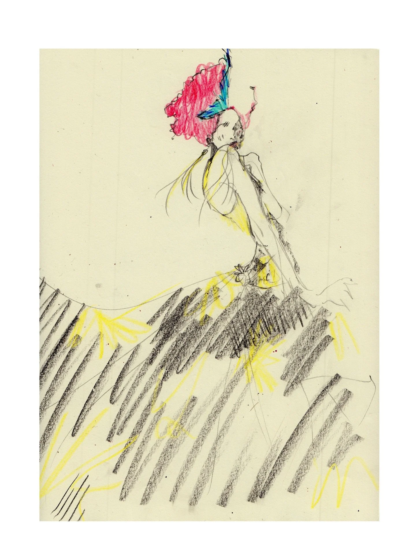 This wasn&rsquo;t what I planned to post today but girllll

I spent the morning watching the Christian Dior Spring 98 show on YouTube and kept pausing it to sketch the looks, that was a SHOW. Gorgeous.

So one last fashion illustrator sketchbook tour