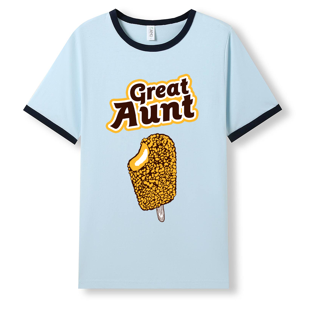 'ICE-CREAM TEAM' RINGER TEE