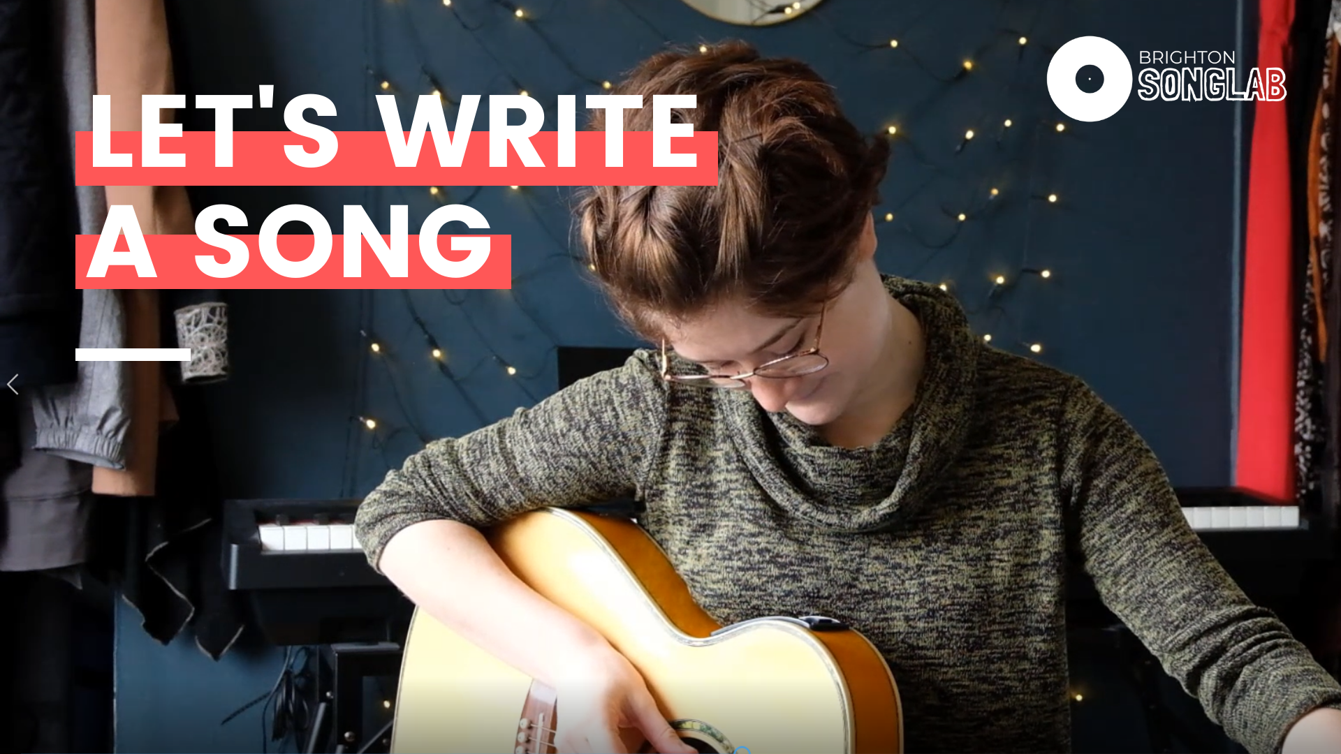 Let's Write a Song course — BRIGHTON SONGLAB