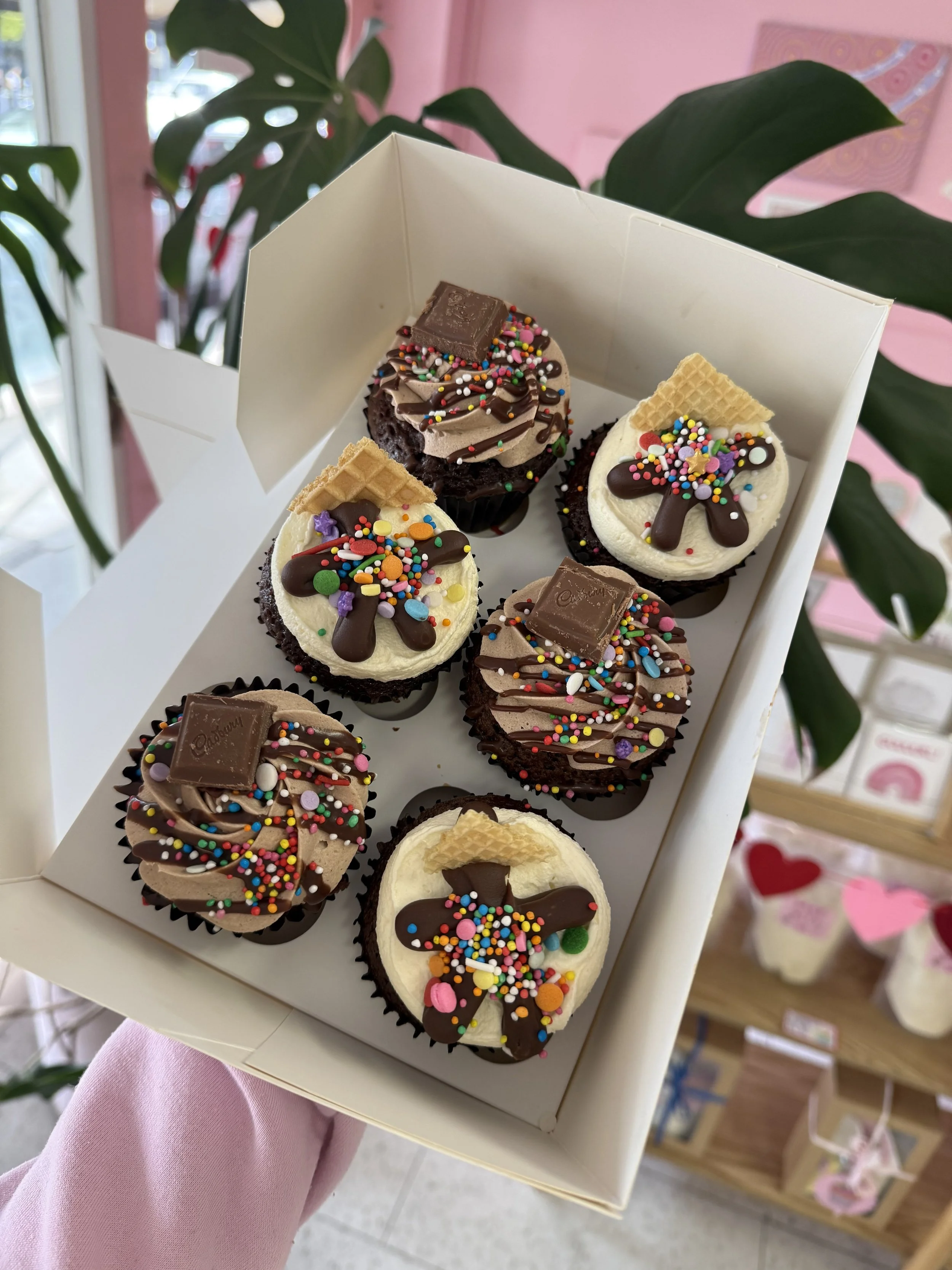 Triple Choc + Ice Cream Sundae