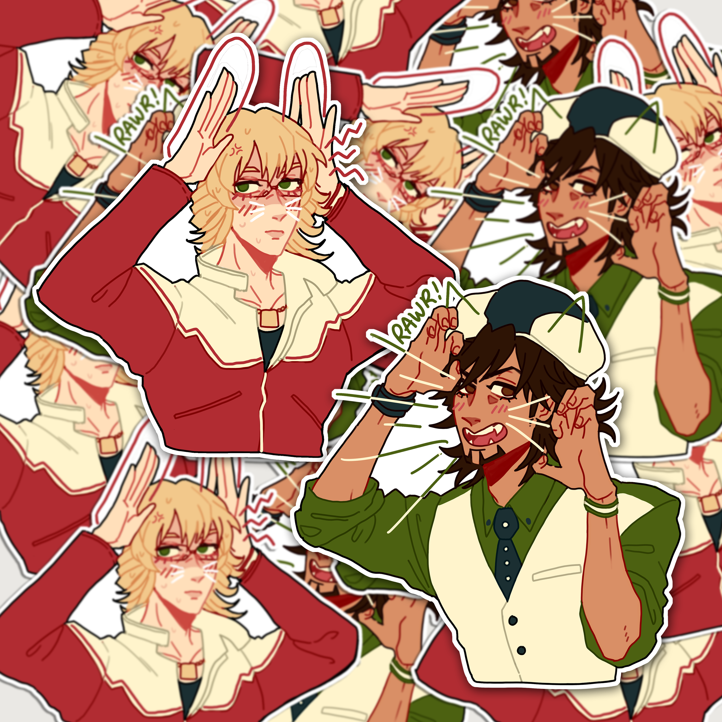 Tiger and Bunny Sticker