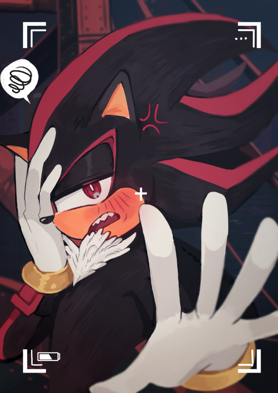 Shadow the Hedgehog A5 Print (Copy)