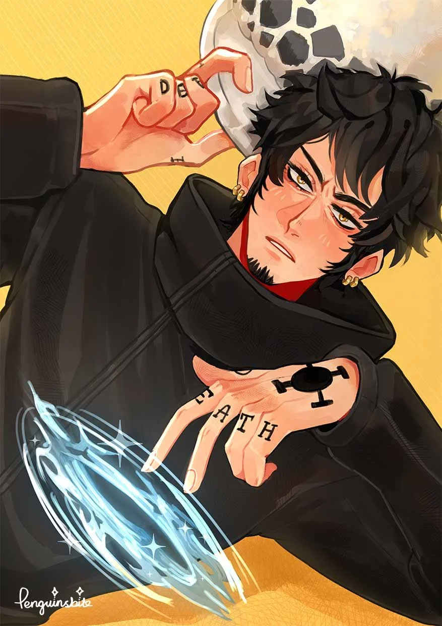 One Piece A4 Print: Trafalgar Law