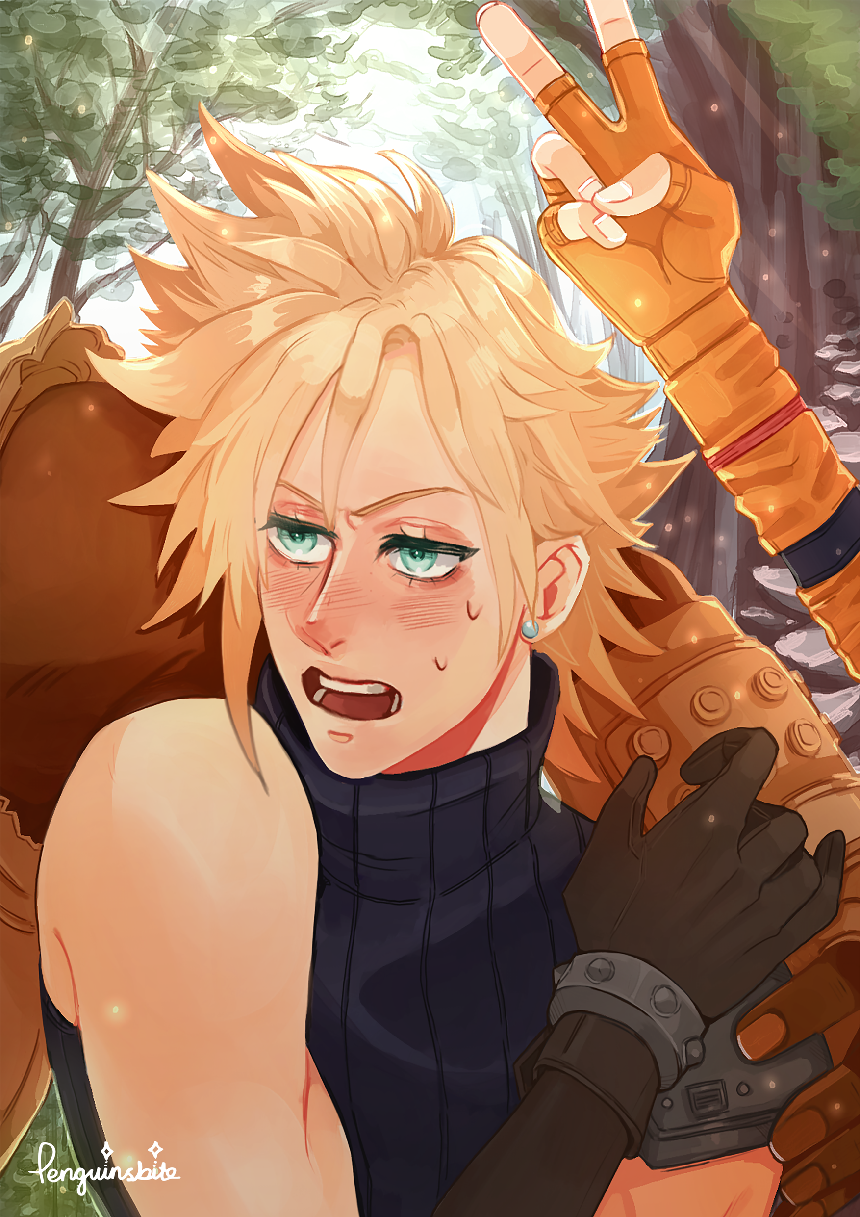 FFVII A4 Print: Cloud Strife
