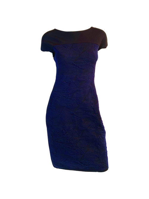 fendi blue knit dress Cool summer equals Beautiful Stretchy-Knit Midi Dress by Fendi