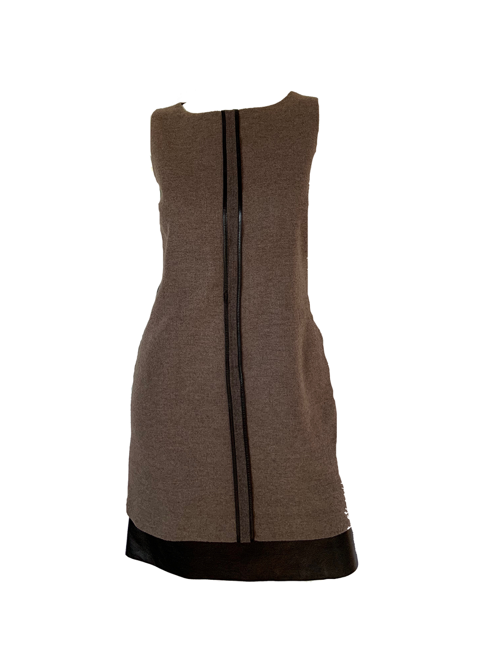 rebecca taylor leather dress Women's Refined Suiting Double Breasted Mini Dress | Color: Black main image 0