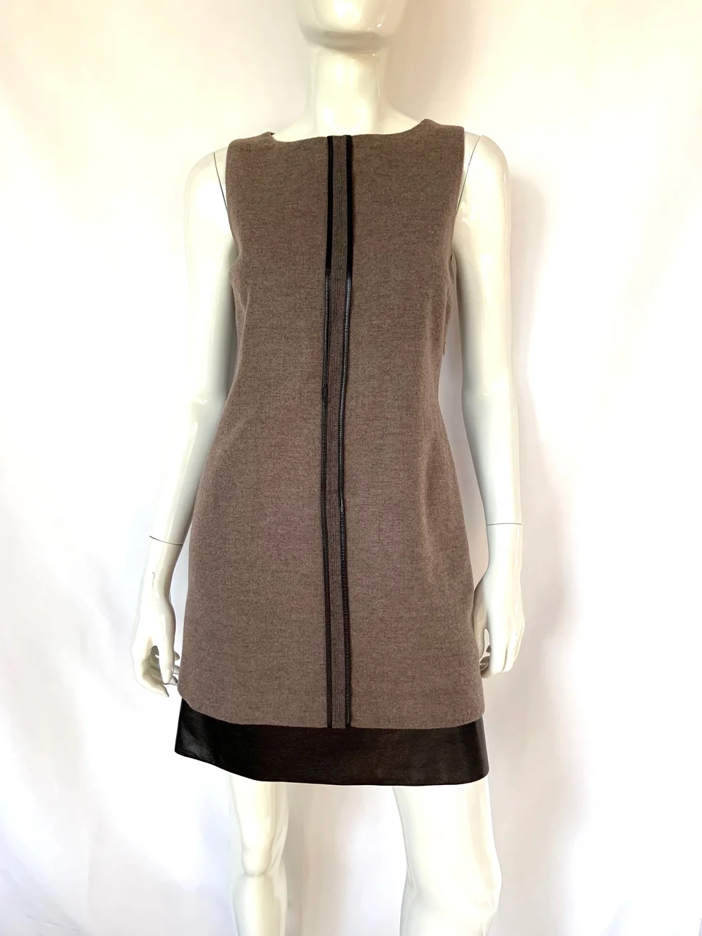 chinese dress ladies Fendi Chiffon One Shoulder Leather Crochet Insert One-Shoulder Dress  The  Kit Vintage