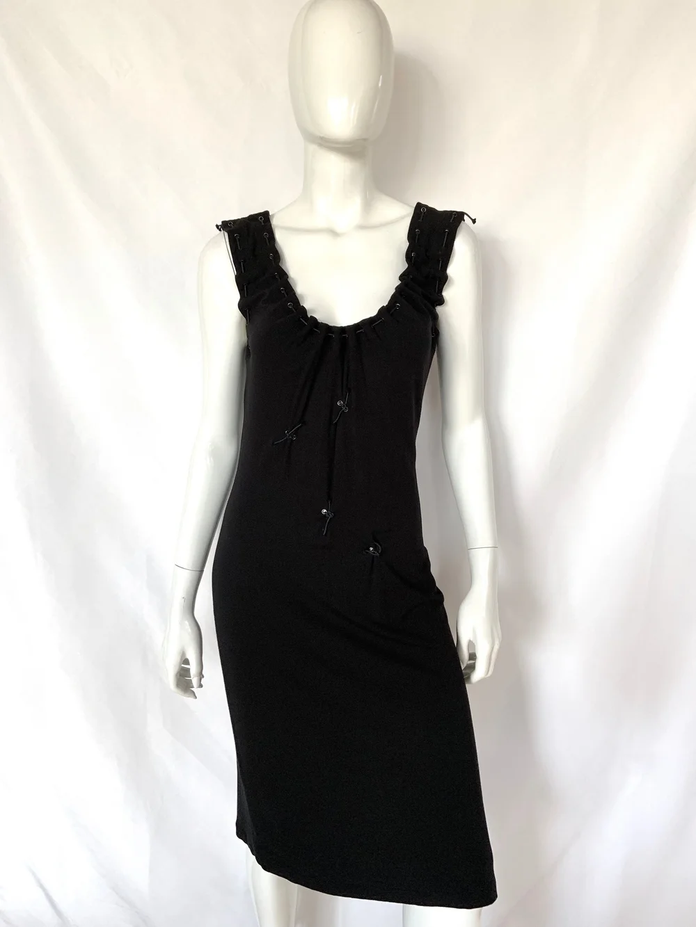 Alberta Ferretti Philosophy Black Dress GLOBALLY FABULOUS | Authenticated Luxury Resale Alberta Ferretti Philosophy Black Dress GLOBALLY FABULOUS | Authenticated Luxury Resale
