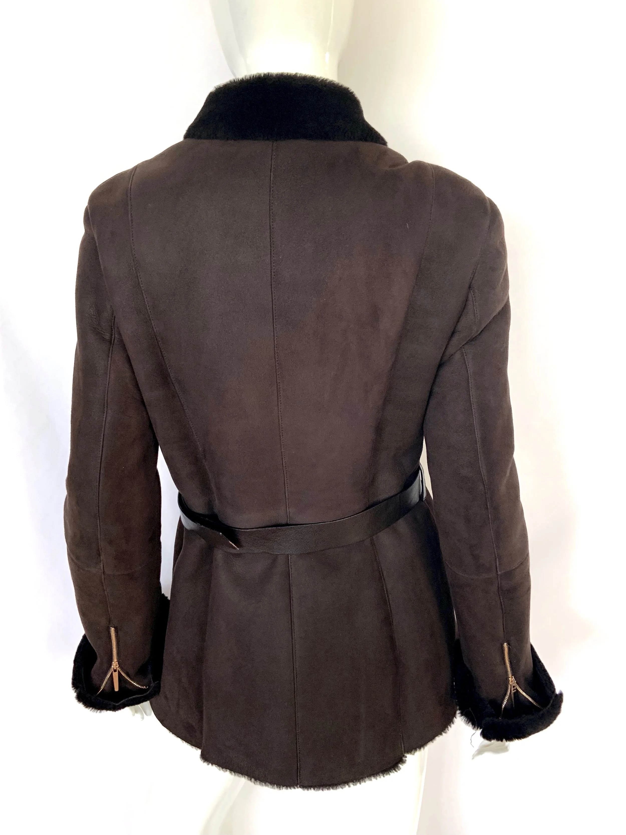 gucci brown coat