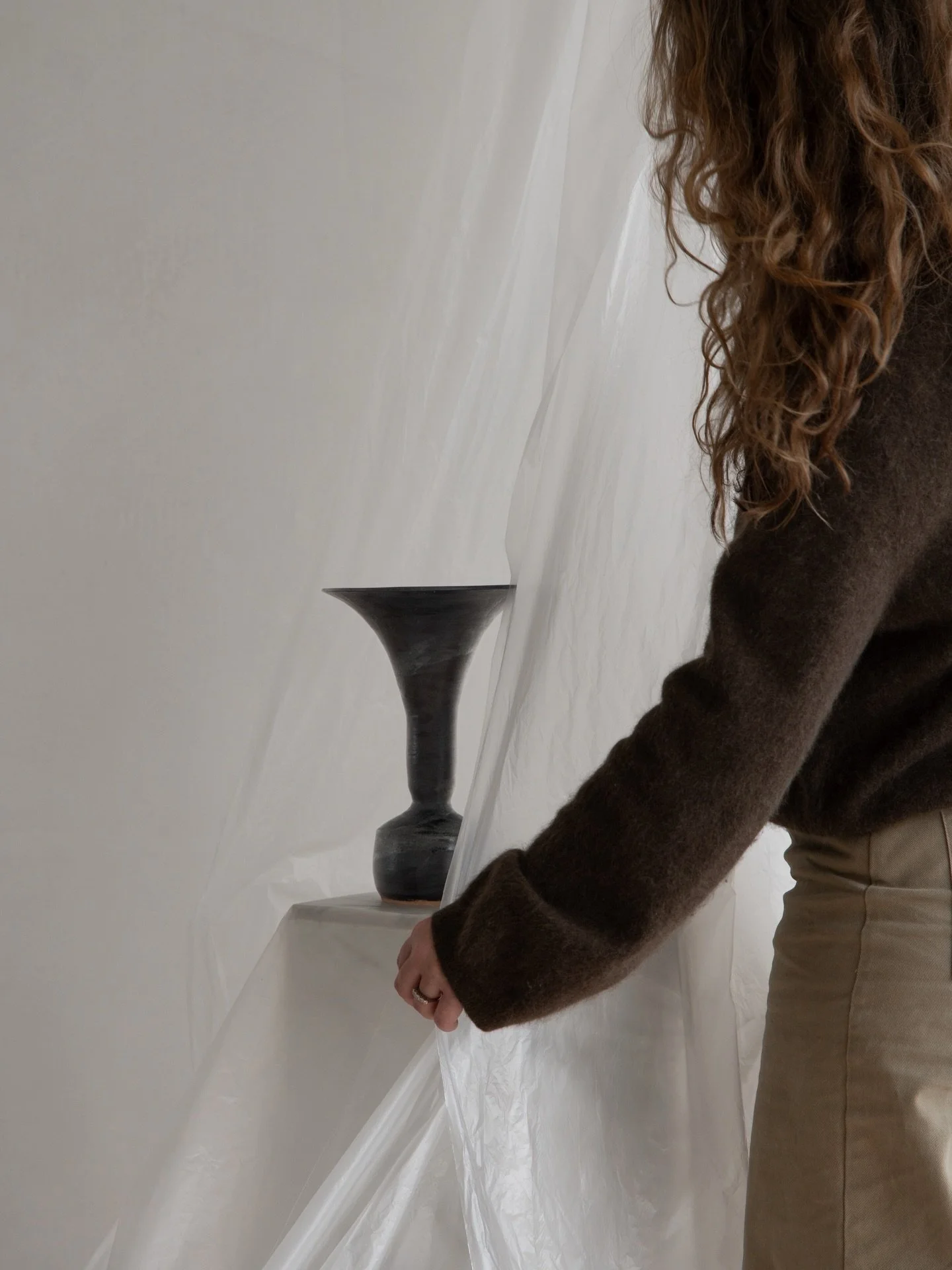 Between what was and what&rsquo;s next &bull; Curation in flux
⠀⠀⠀⠀⠀⠀⠀⠀⠀
We invited Belgian photographer @broeckxnicolas to document the @a.__gallery collection in our new studio, still very much a work in progress, caught mid-renovation. A raw, in-b