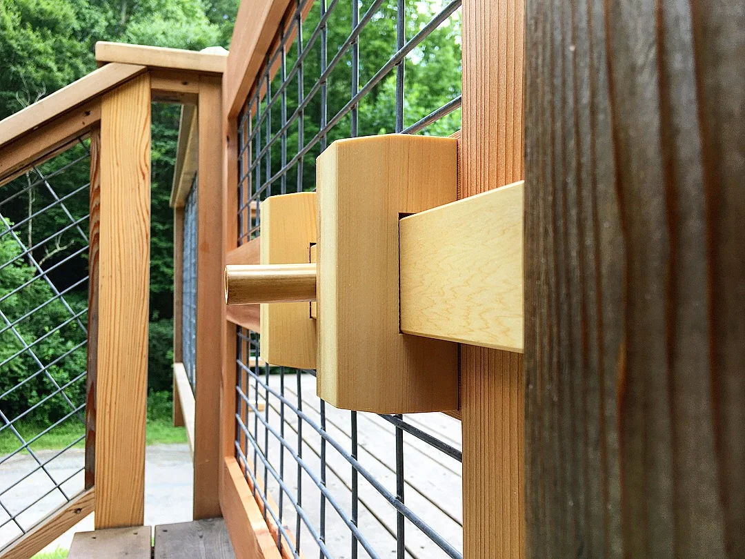 Gate &amp; Latch - Western Red Cedar &amp; Alaskan Yellow Cedar