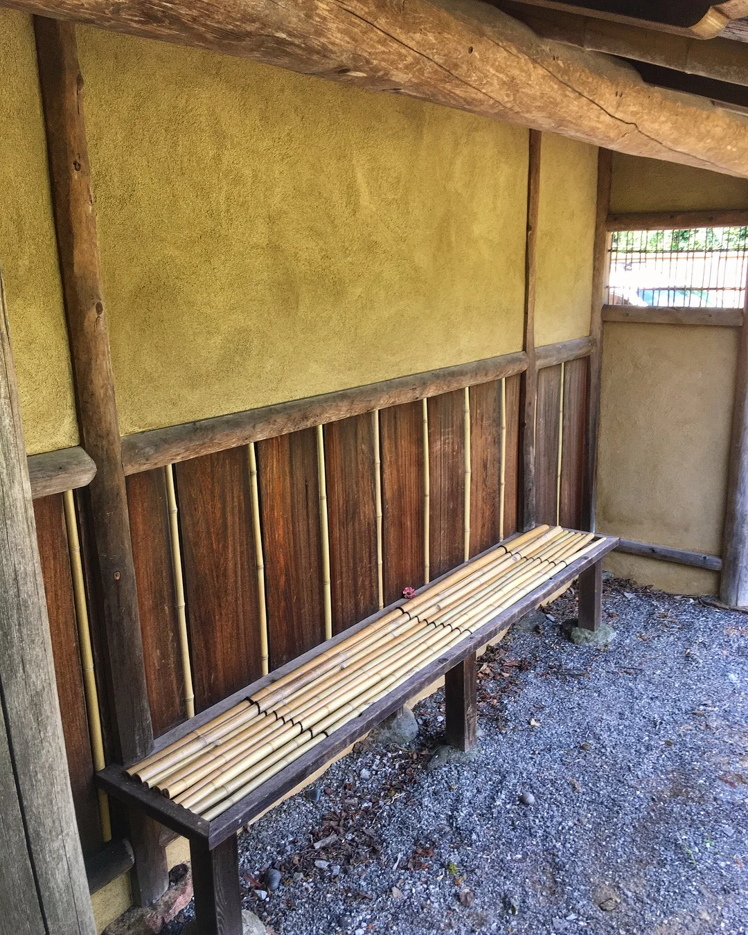 Bamboo Bench